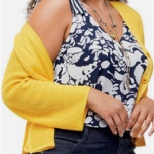 CAbi 5731 Shoulder Tie Tank Medium